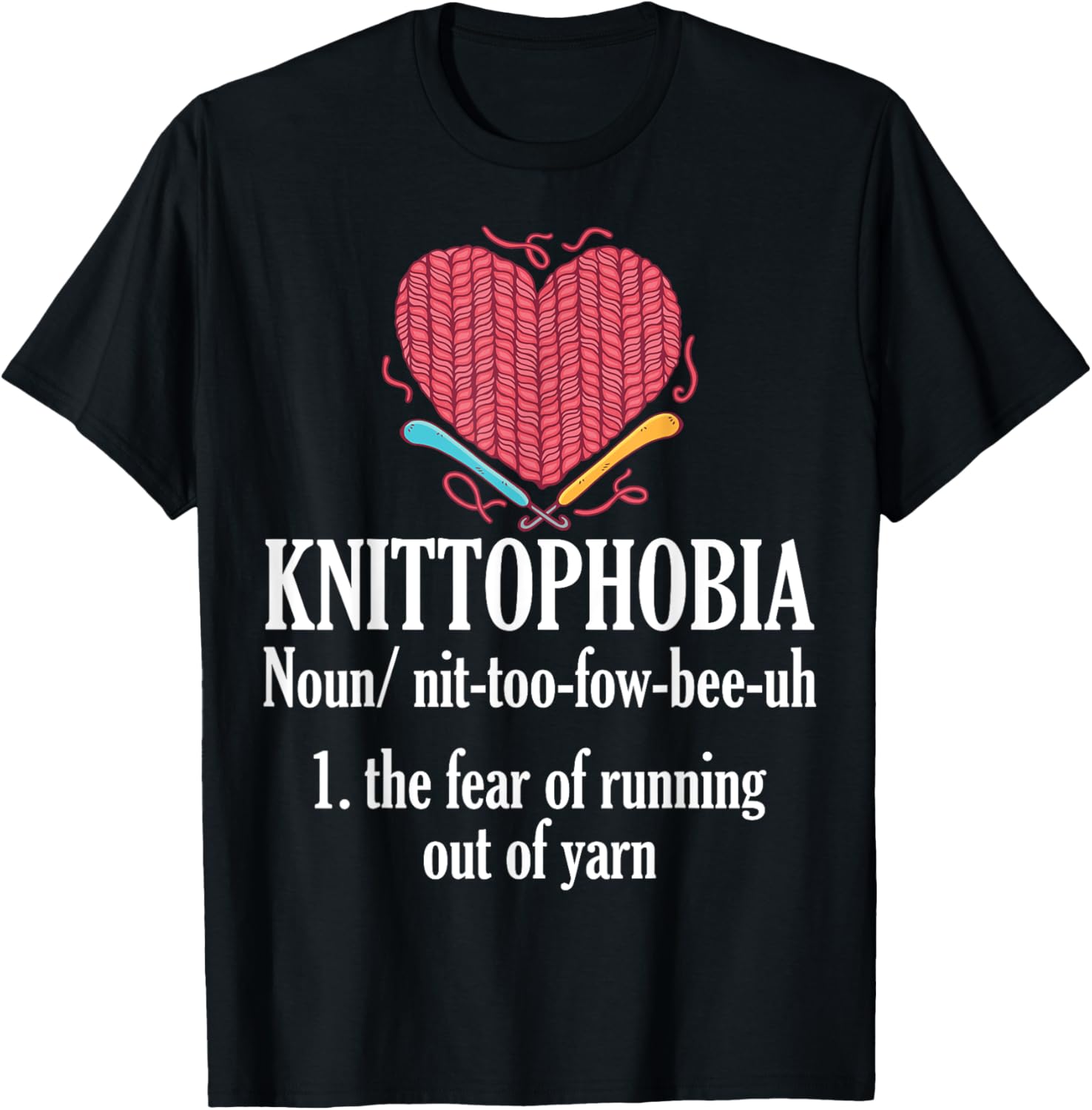 Knittophobia The Fear Running Out Of Yarn Kinitting Lovers