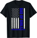 Dad Of Girls Outnumbered Vintage American Flag Fathers Day
