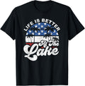 Life Is Better At The Lake 4Th Of July American Flag Summer