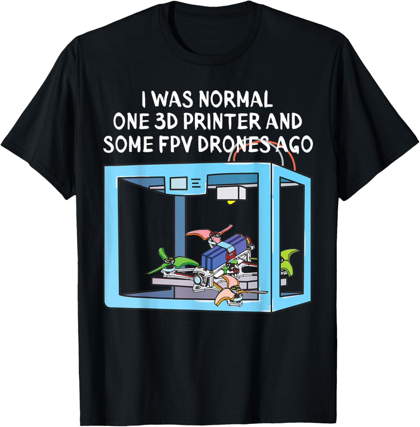 Mens 3D Printer Fpv Drone Freestyle Racing Quadcopter