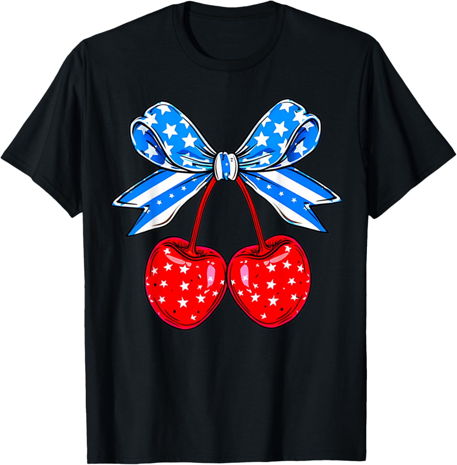 American Flag Bow Tie 4Th Of July Girls Patriotic Cute Bow