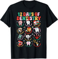 12 Days Of Dentistry Christmas Dental Squad Crew Dentist