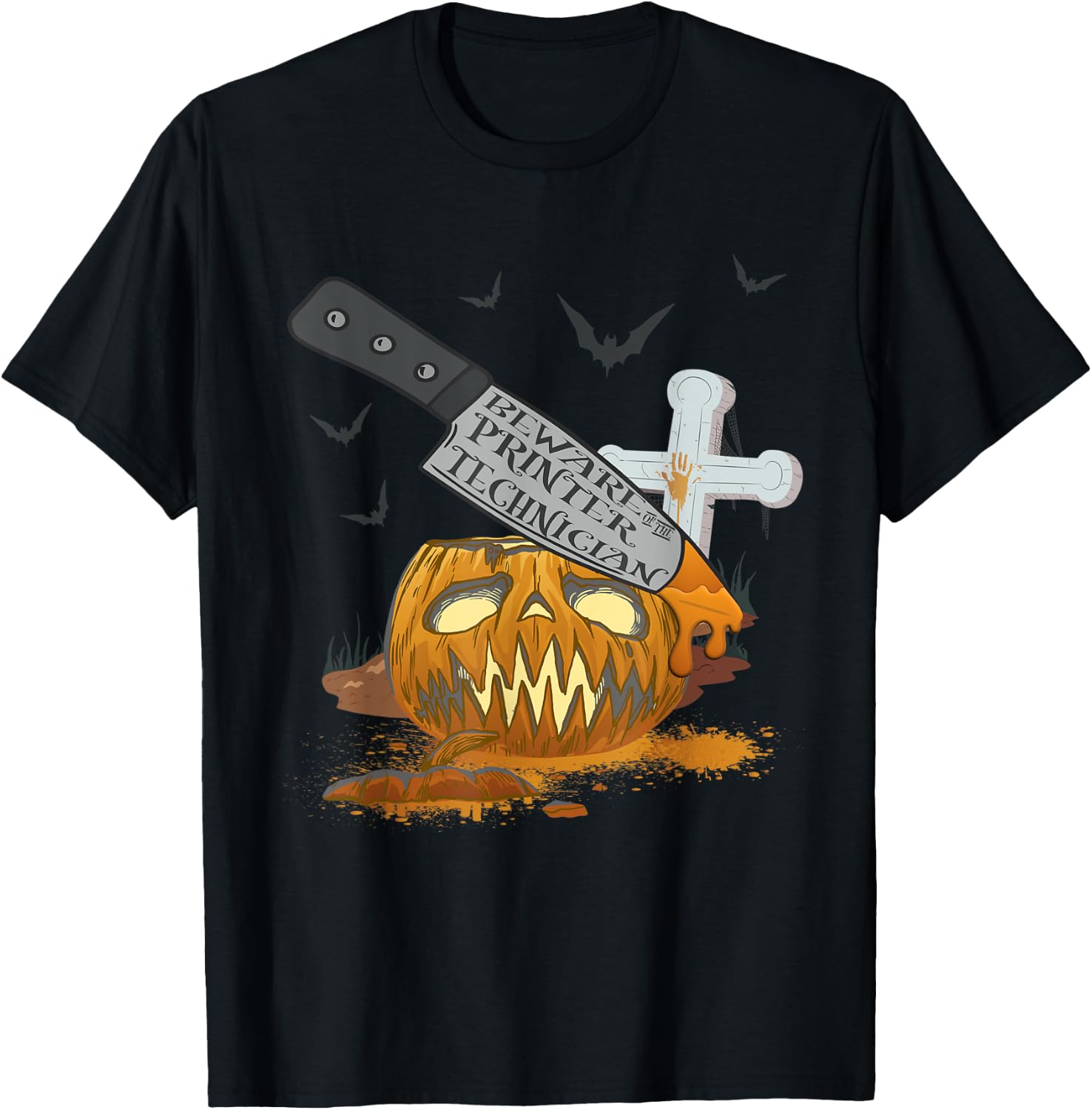 Printer Technician Funny Halloween Party
