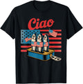 Ciao Sardine Usa Flag Funny Italian American 4Th Of July