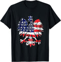 Dyngus Day Shirt Polish Eagle American Flag Poland Usa