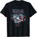 Disney Minnie Mouse With American Flags Usa 4Th Of July