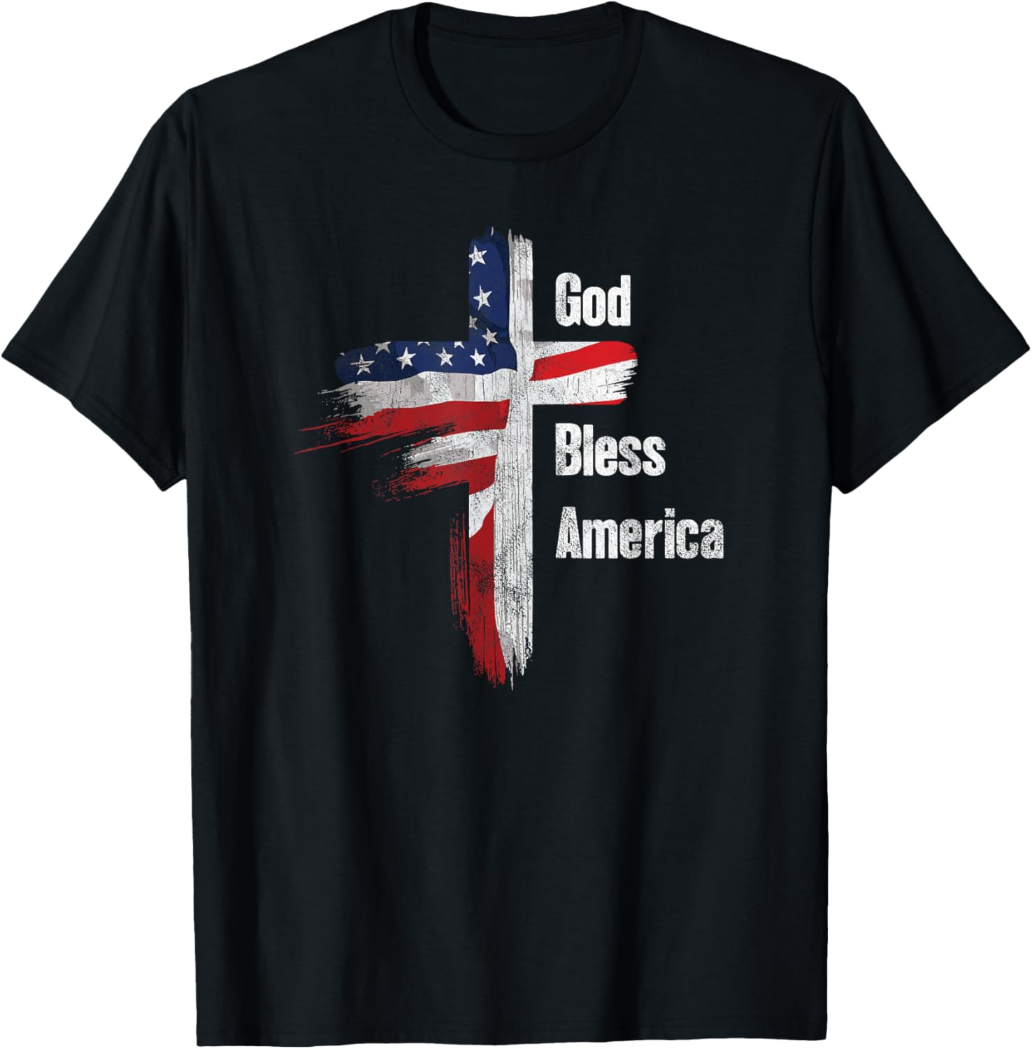 God Bless America 4Th Of July Christian Patriot Usa Flag