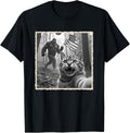 4Th Of July Bigfoot Sasquatch Patriotic American Flag