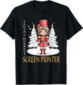 Screen Printer Christmas Classic Female Nutcracker