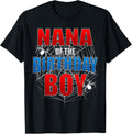 Nana Of The Birthday Boy Costume Spider Web Spider Lover