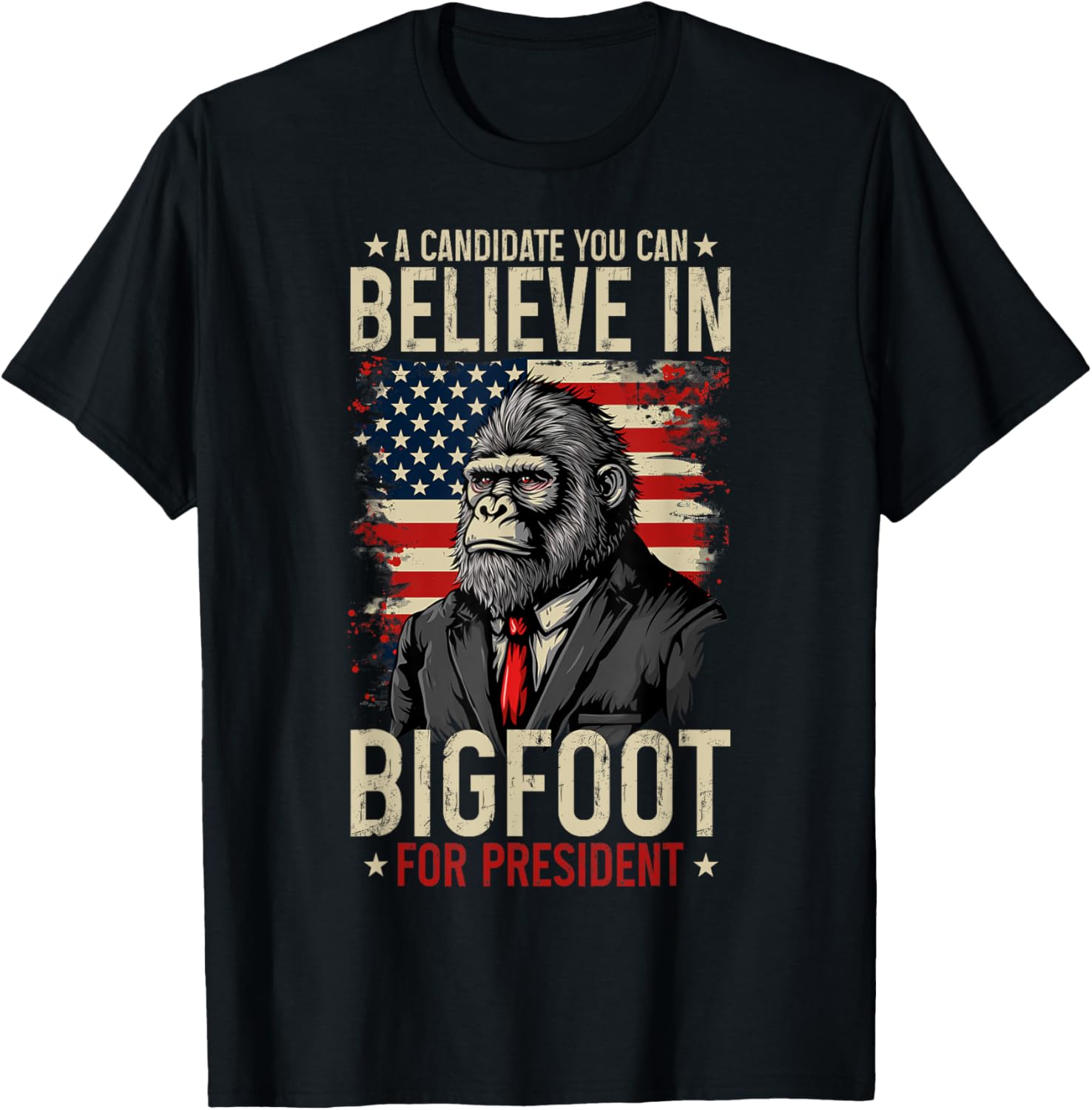 Bigfoot For The 2024 Presidential Election Sasquatch Usa