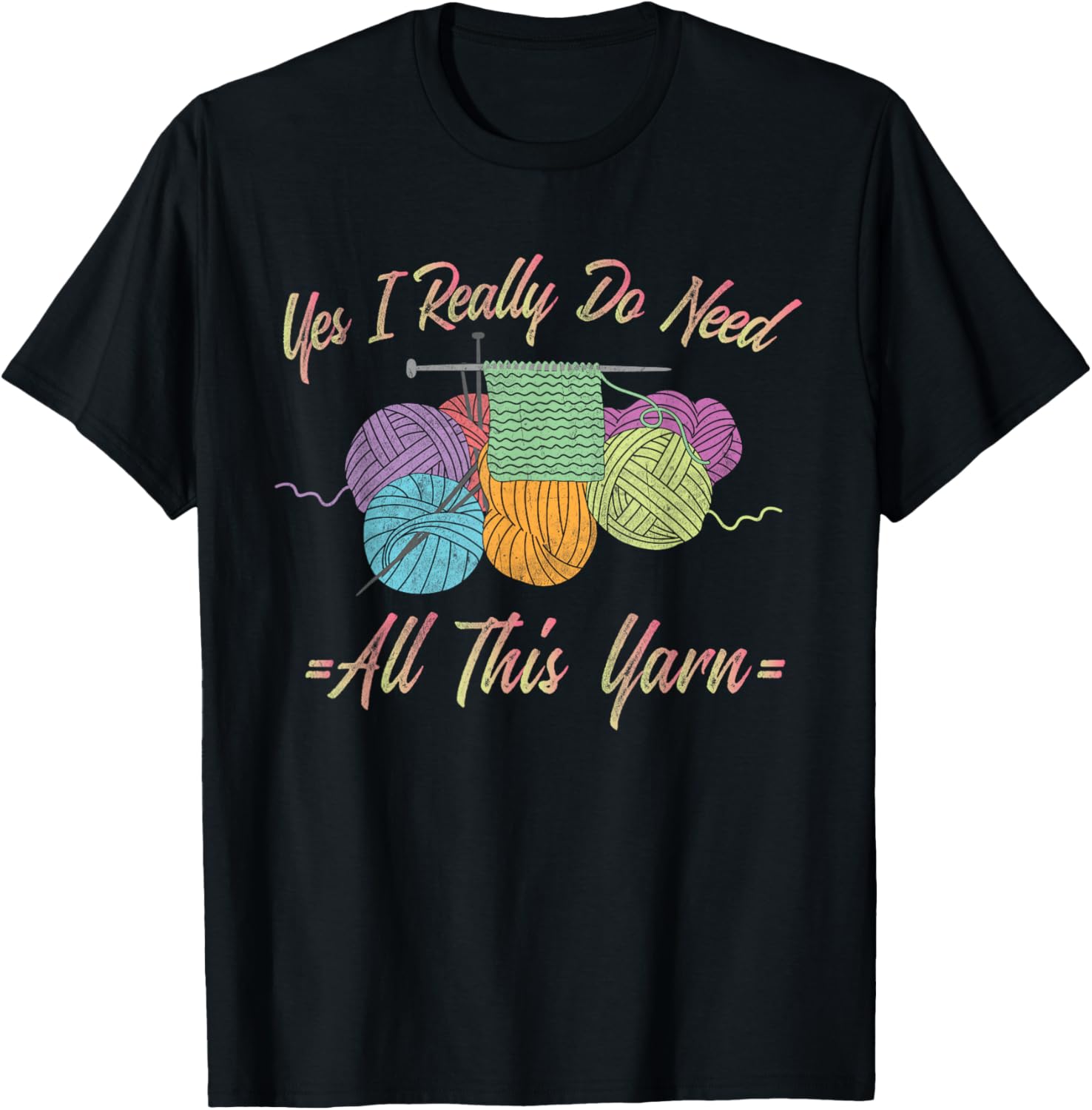Yes, I really need all this yarn - fun knitting