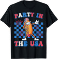 Party In The Usa Dabbing Hot Dog 4Th Of July Men Women Kids