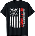 Rehab Nurse American Flag Patriotic Rehab Nurse 4Th Of July