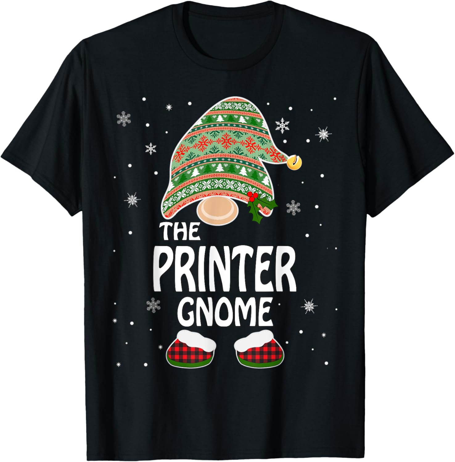 Funny Matching Family Costumes The Printer Gnome Christmas