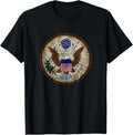 Usa Coat Of Arms Retro United States Great Seal Patriotic