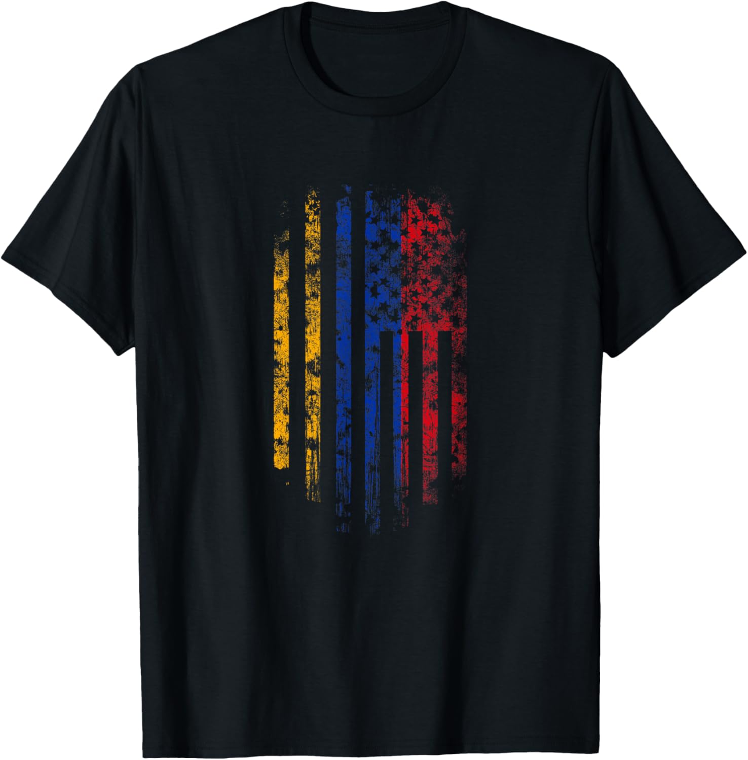 Armenian American Flag T Shirt Armenia Shirt