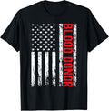 Blood Donor Distressed American Flag