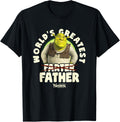 Shrek Father's Day World's Greatest Farter Crossed Text
