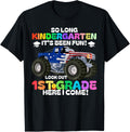 So Long Kindergarten 1St Grade Graduation Monster Truck Usa