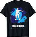 Floss Like A Boss Kid Flossin Dance Funny Youth T Shirt