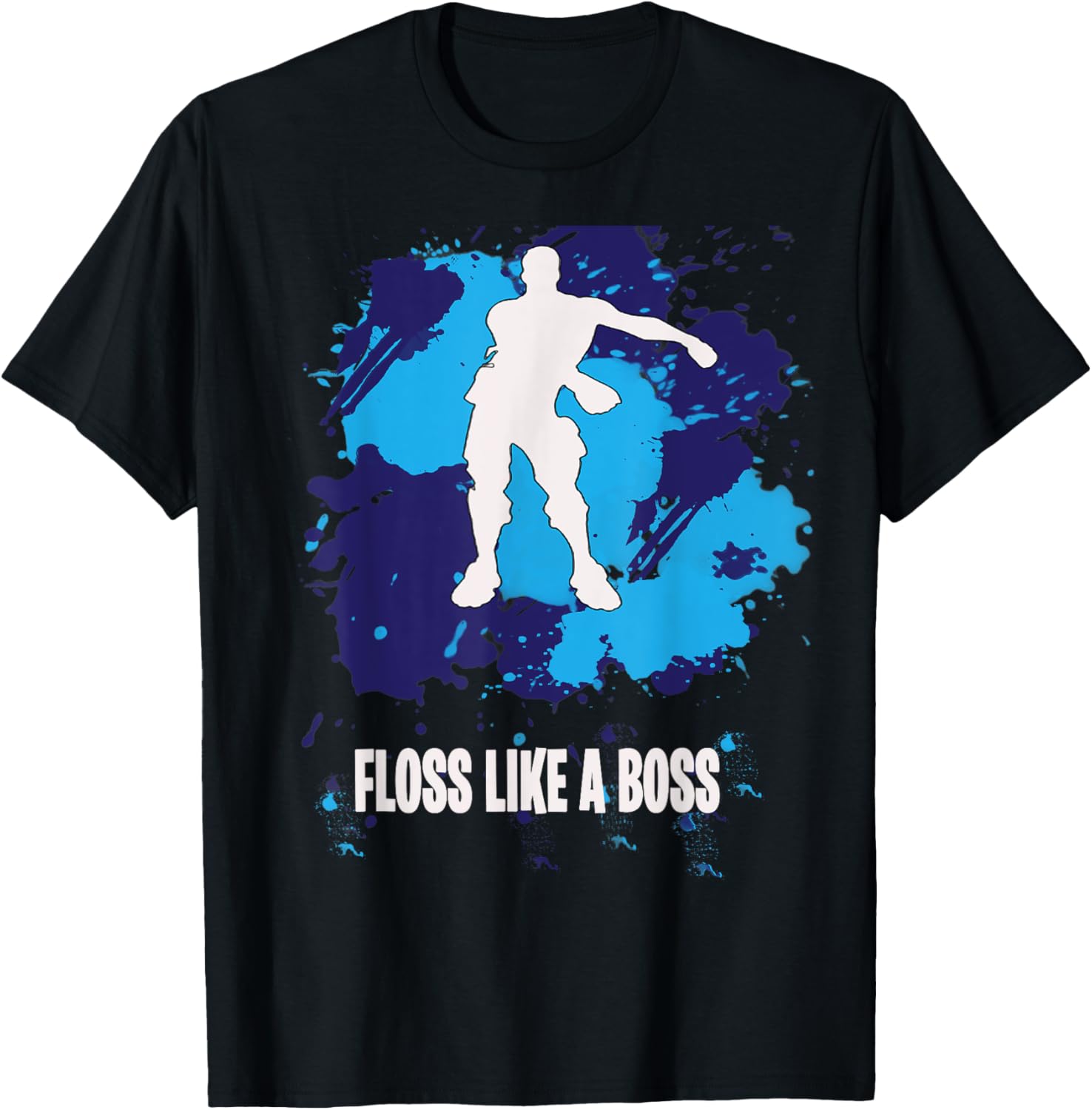 Floss Like A Boss Kid Flossin Dance Funny Youth T Shirt