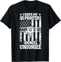 I Hope My 3D Printers Dont Unionize 3D Printing Union Usa