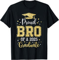 Proud Bro Of A 2025 Graduate Matching Family Group Brother