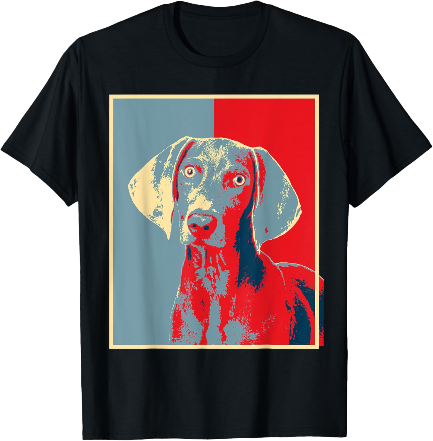 Dog Artwork Weim Vintage Silhouette Weimaraner Men Women