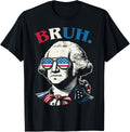 4Th Of July George Washington Bruh Usa Meme Men Women Kids