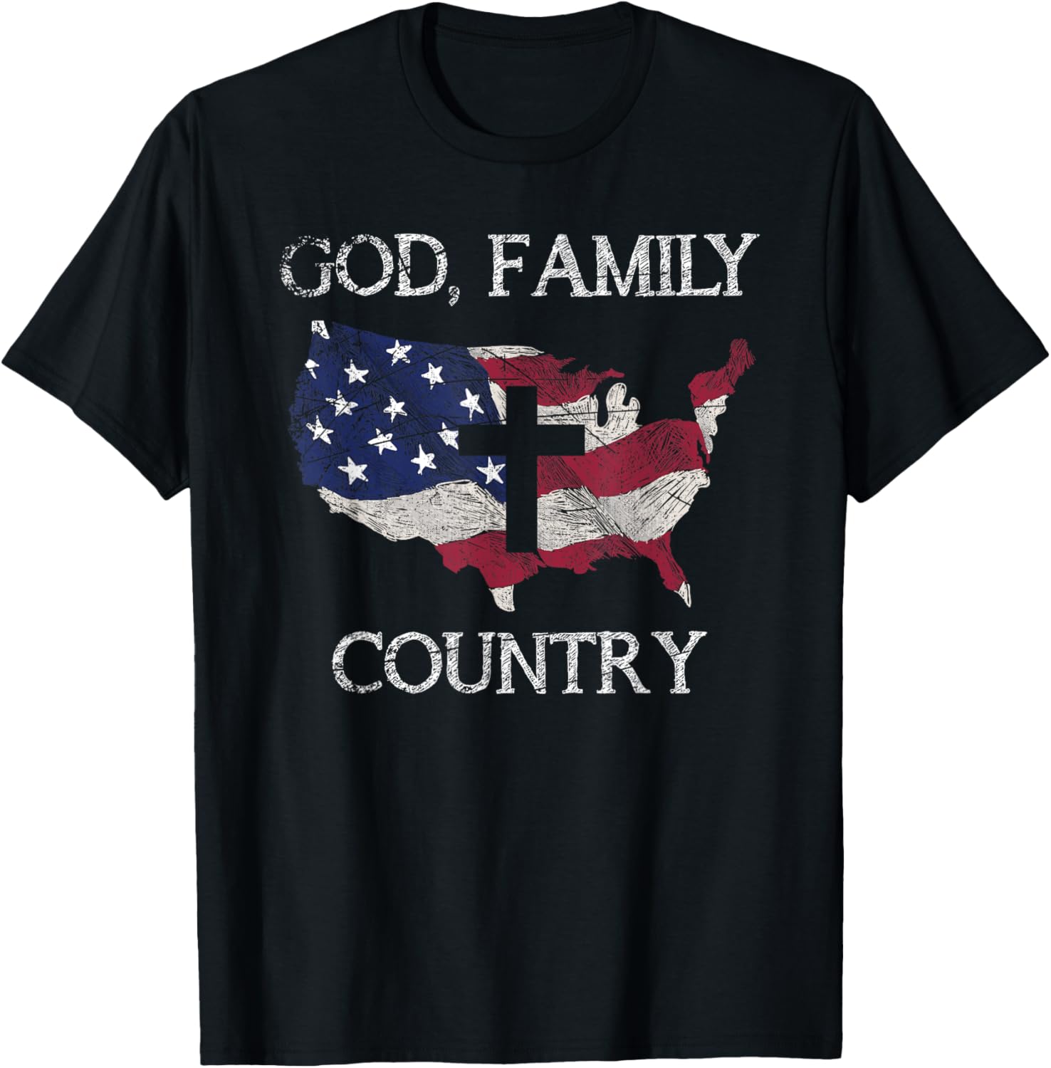 Prayer Christian Gifts Tees God Family Country Cross Christian Gift Usa Prayer