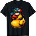 Funny Patriotic Rubber Duck Usa Fireworks 4Th Of July