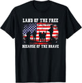 Land Of The Free Because Of The Brave American Flag