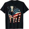 Usa 4Th Of July Cattle On Patriotic American Cow