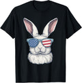 Rabbit Bunny Sunglasses American Flag 4Th Of July