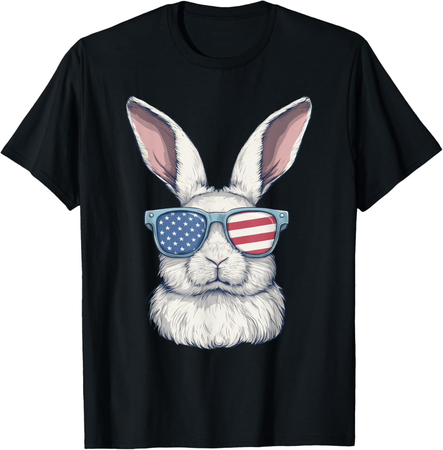 Rabbit Bunny Sunglasses American Flag 4Th Of July