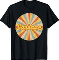 Vintage Garbage Rock Musician Usa Circle Retro Music
