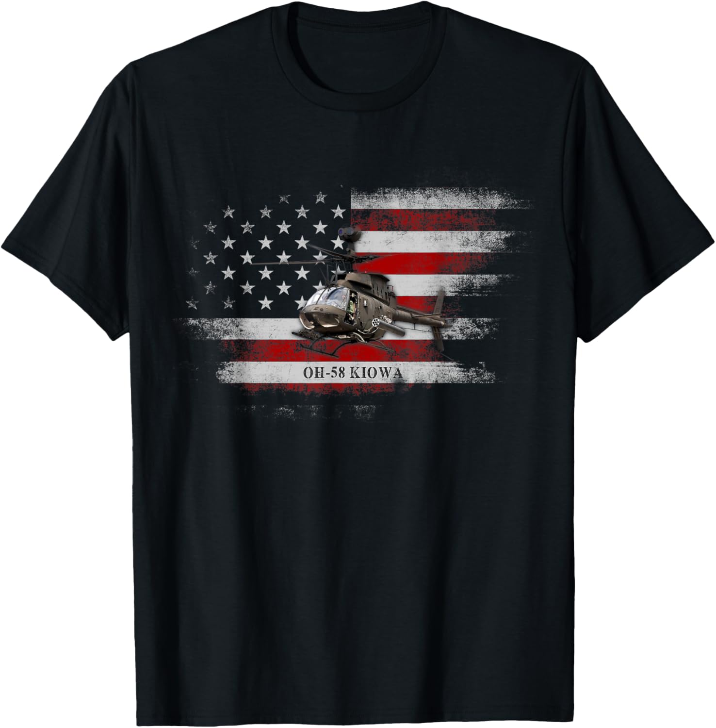 Oh 58 Kiowa Helicopter Usa Flag Helicopter Pilot Gifts