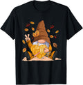 Crochet Yarn Hook Gnome Thanksgiving Shirt for Crochet Lover