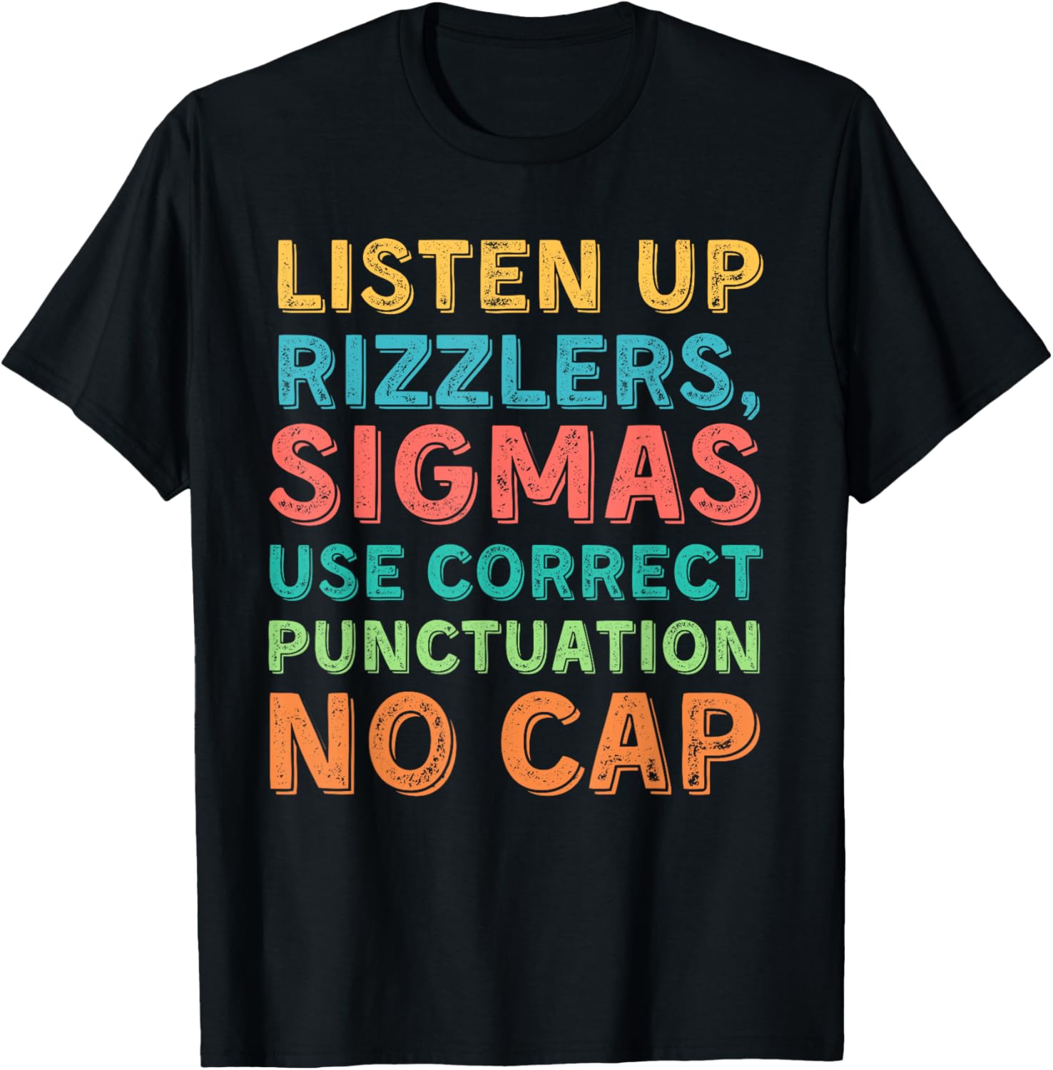 Funny Teacher English Use Punctuation Listen Up Rizzlers