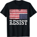 Upside Down American Flag Resist Distress United States Usa