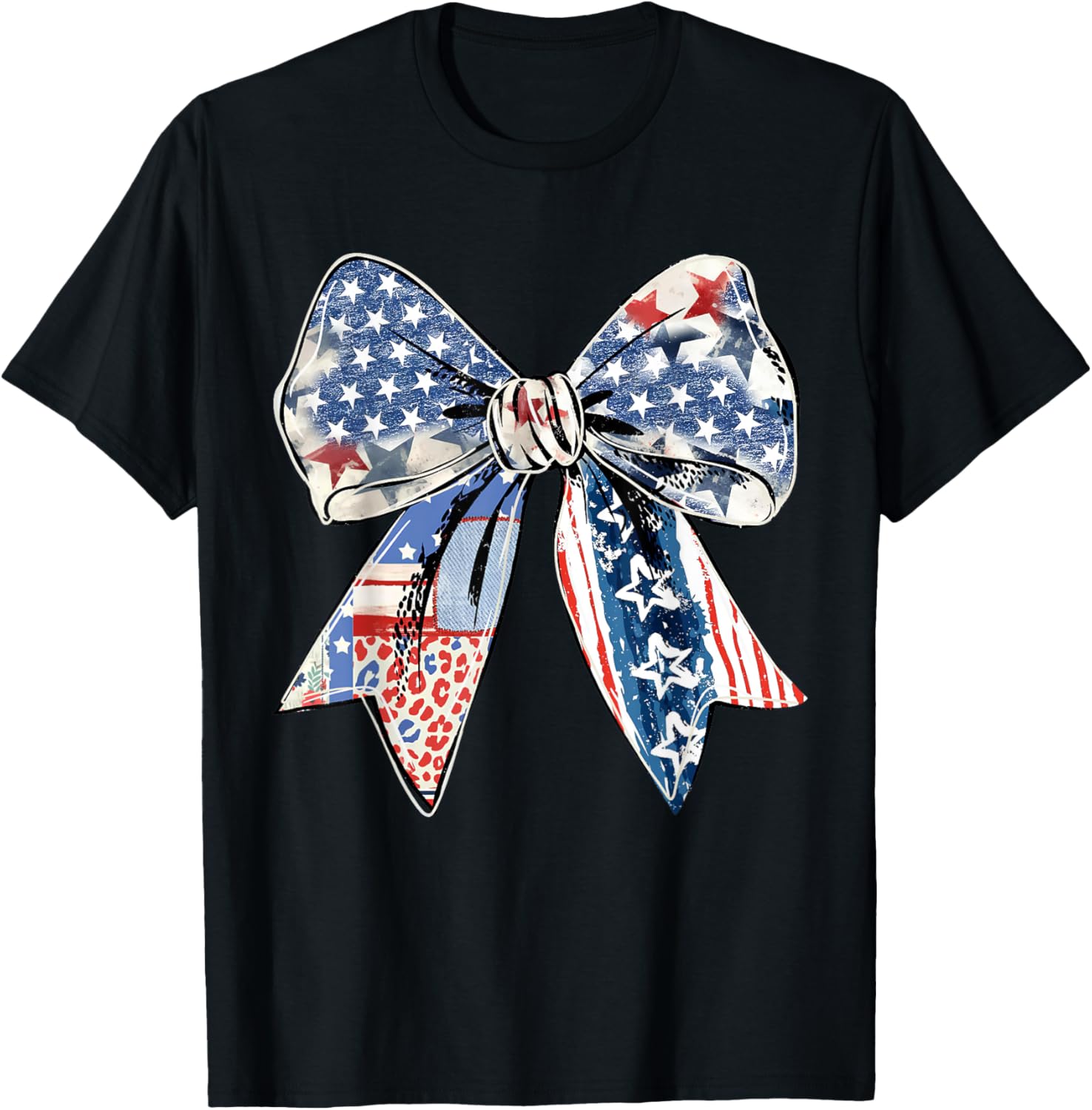 4Th Of July Coquette Bow American Flag 1776 Independence Day