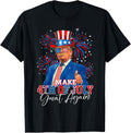 Make 4Th Of July Great Again Patriotic Firework Donald Trump