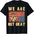 Women Are Not Okay Democrat American Flag Patriotic Usa
