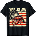 Yee Claw Funny Crawfish Cajun Seafood Crawfish Usa Flag