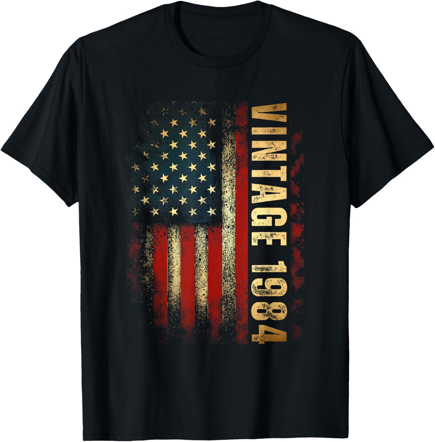 Vintage 1984 American Flag 41St Birthday 41 Years Old Men