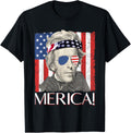 Andrew Jackson Merica Patriotic American Flag 4Th Of July