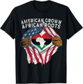 American Grown African Roots Usa African Flag Patriotic