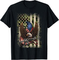Bald Eagle Camo American Flag Patriotic 4Th Of July Military