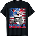 Funny Merica Panda Bear With Usa Flag Headband 4Th Of July